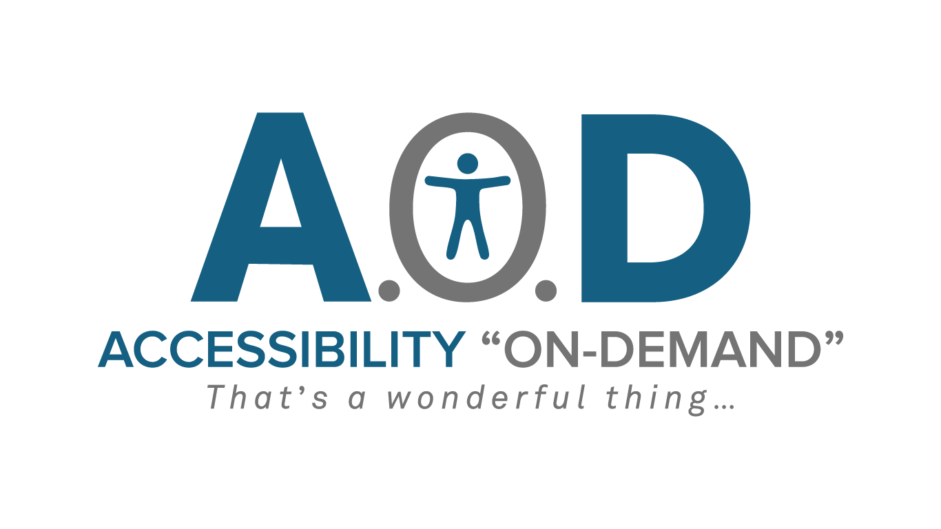 Accessibility on Demand Logo - Accessibility On Demand - That's A Wonderful Thing